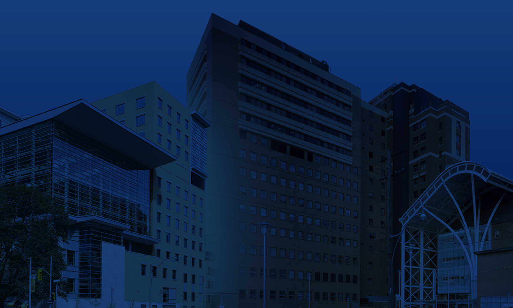 new combination image of hospitals with blue overlay