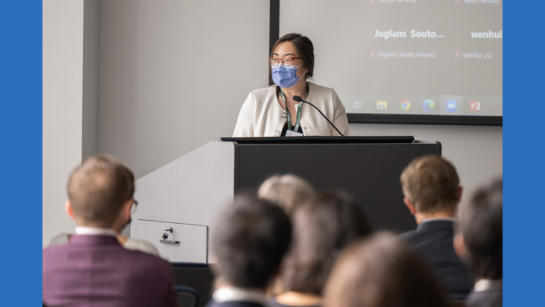 Dr. Cynthia Tsien, Education Director at the Ajmera Transplant Centre