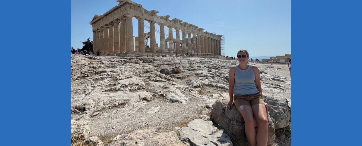 Michelle Jones went to Greece confident in her diabetes management.