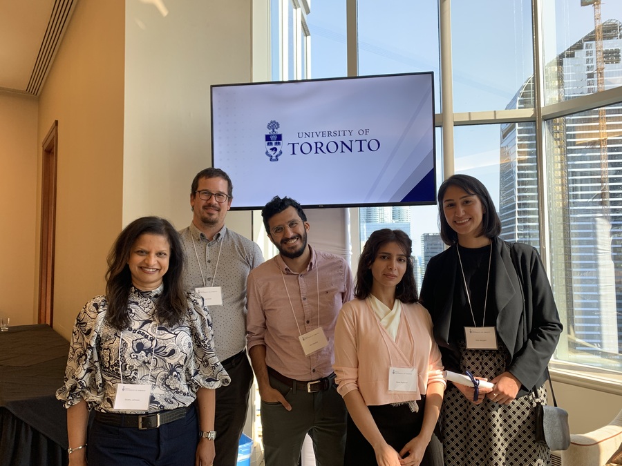 Dr. Sindhu Johnson and her scleroderma fellows. (Photo: courtesy of Sindhu Johnson)