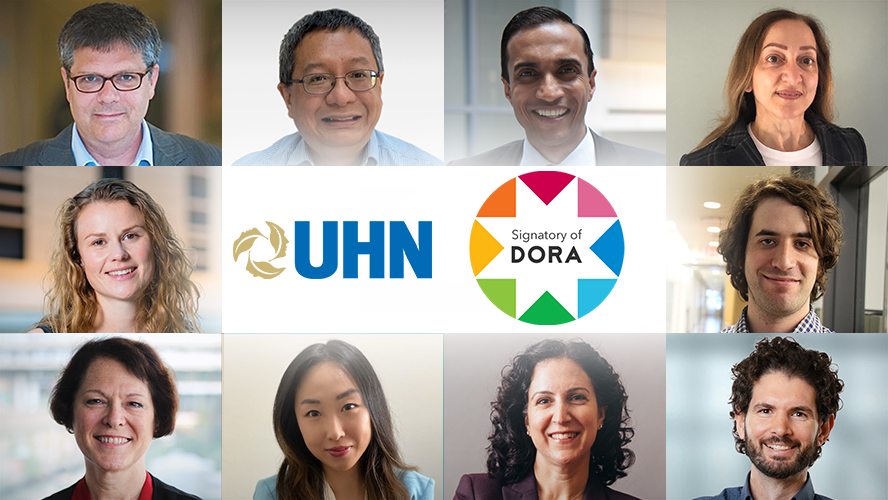 UHN Researchers and logo