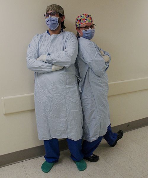 PPE gowns