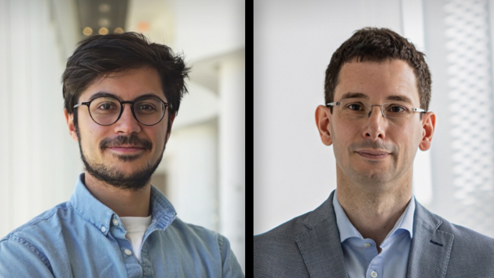 ​Dr. Giulio Bonifazi, (L), first author of the study, recently received his PhD in the laboratory of Dr. Maurizio De Pittà, a scientist at UHN’s Krembil Research Institute and the study's senior author.