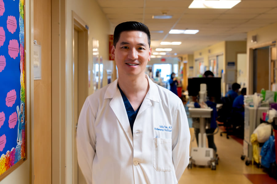 Dr. Eddy Fan, who is Medical Director of the Extracorporeal Lung Support (ECLS) Program at UHN