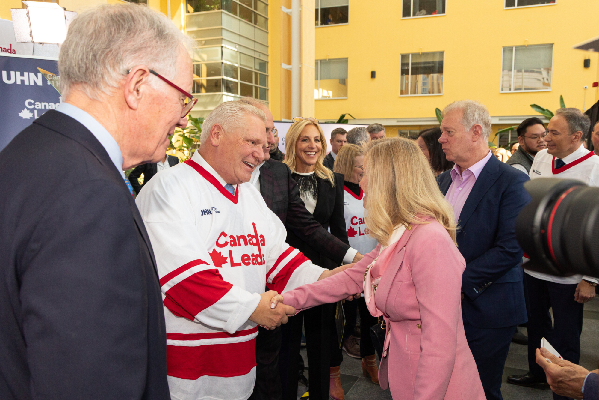 Doug Ford shaking hands 2