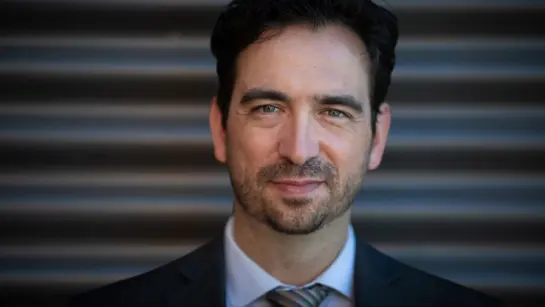 Dr. Matthew Schlenkler from UHN's Glaucoma Clinic at the Donald K. Johnson Eye Institute.