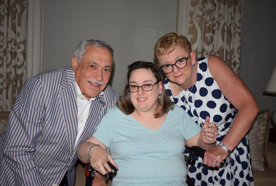 David, Jessica and Lynn Coriat, the donors and visionaries behind lifespan’s future cares program in partnership with UHN’s Toronto Rehab.