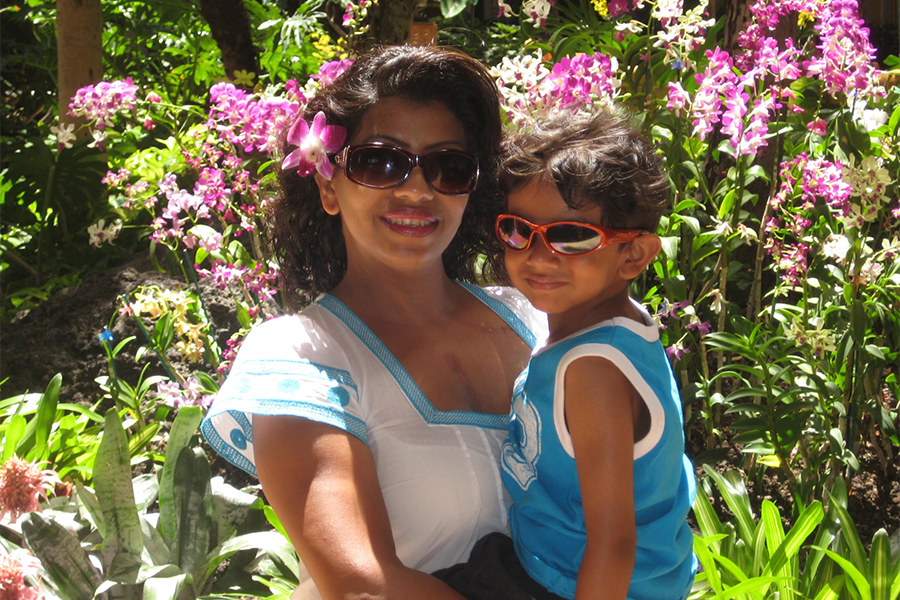 Michelle Rambarran had two heart transplants at UHN. She needed psychosocial support at different points throughout both journeys. (Photo courtesy of Michelle Rambarran)