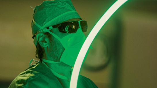 Dr. Dean Elterman performing surgery