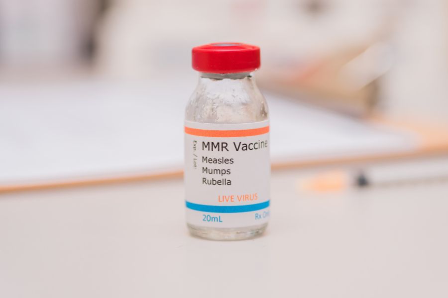 Measles MMR Vaccine Vial - UHN