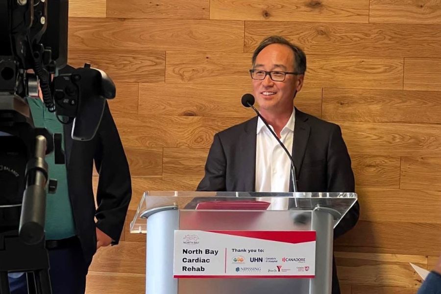 Dr. Paul Oh, Medical Director of the Cardiovascular Prevention and Rehabilitation program at UHN