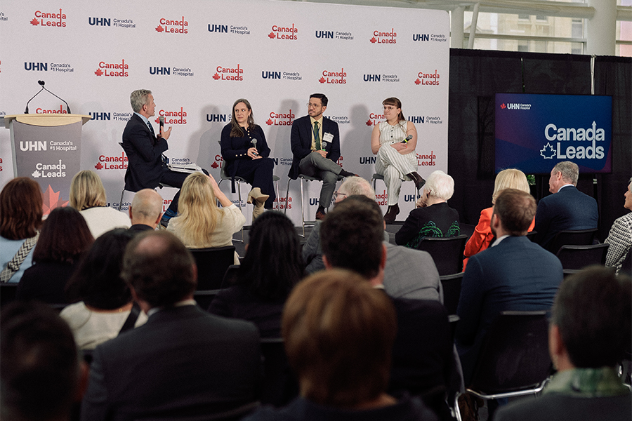 Canada Leads panel with Dr. Brad Wouters