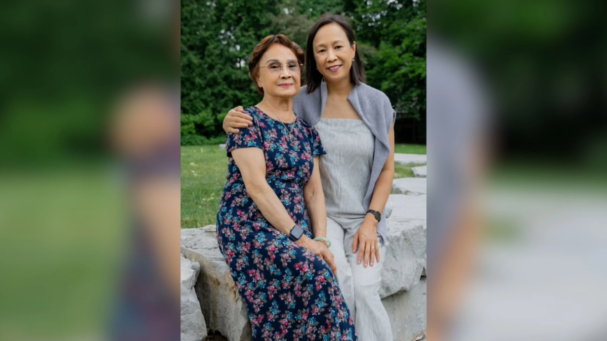 Dr. Bui and mother
