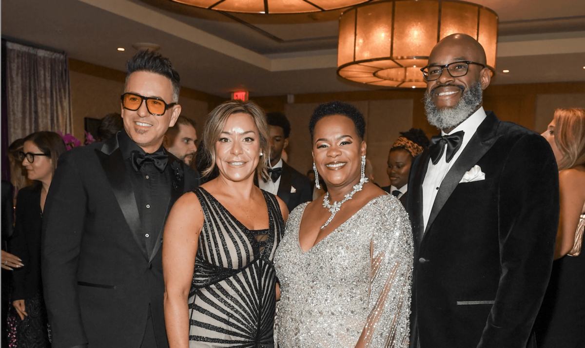 Left to right: Mark Masri, Angela DeVito, Ann-Marie Hibbert, Kevin HIbbert